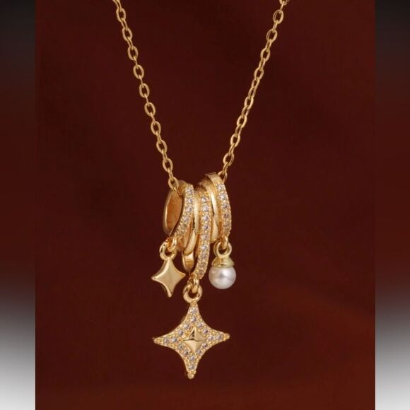 Anthropologie Jewelry - star Pendant Necklace A1519